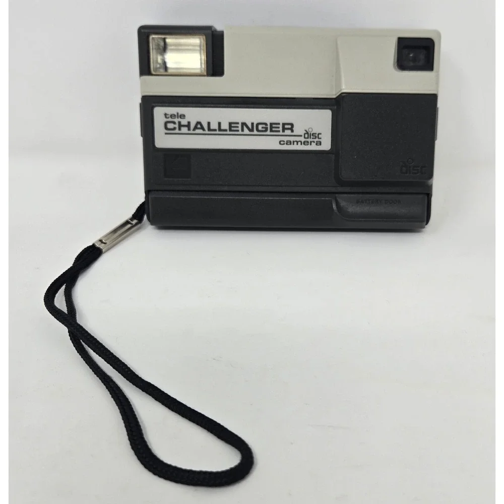 Kodak Tele-Challenger Disc Camera with Roll of Film (6 Pictures Used) Works
